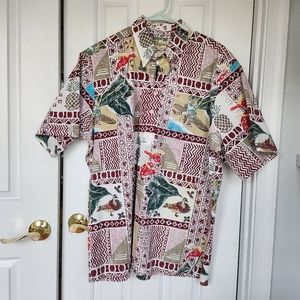 Reyn Spooner Christmas Aloha Shirt